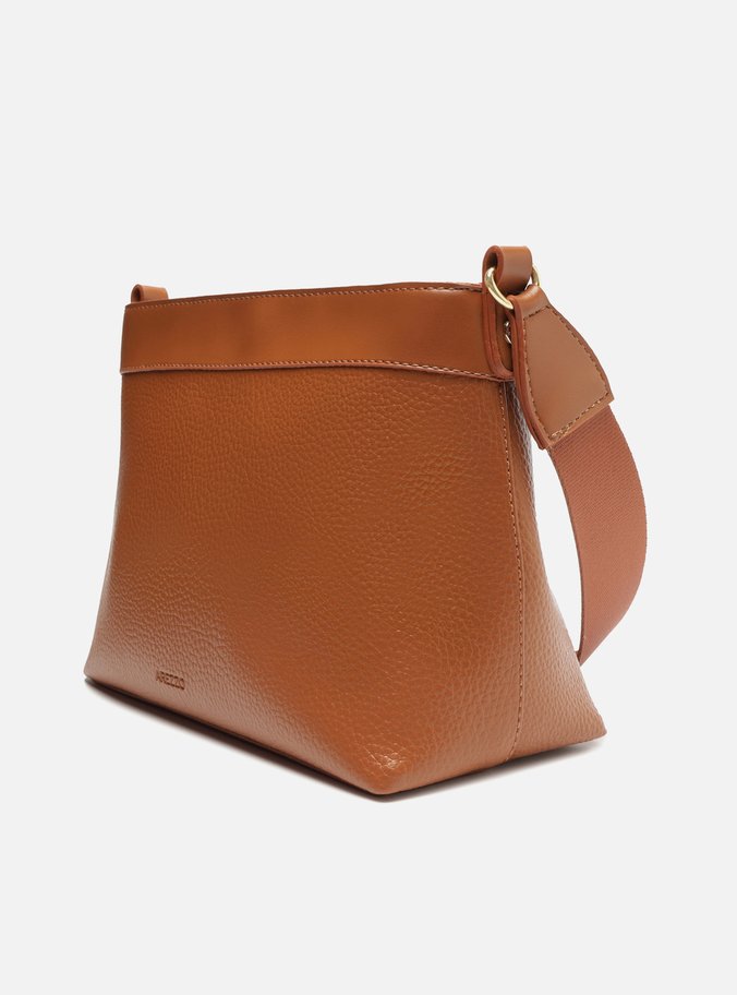 Bolsa Tiracolo Média Marrom