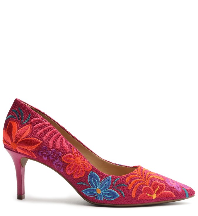 Scarpin bordado best sale