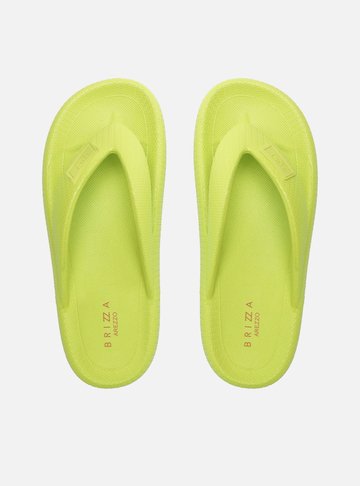 Chinelo de Dedo Verde Pillow Brizza