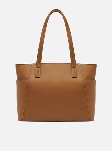 Bolsa Shopping Marrom Grande