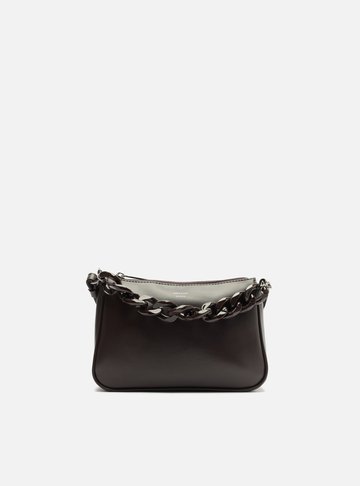 Bolsa Tiracolo Marrom Escura Iara Pequena