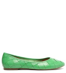 Sapatilha Verde Maxi Tressê