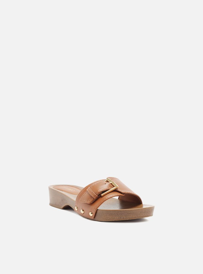 Sandália Marrom Flatform