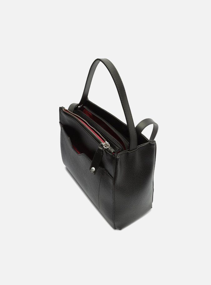 Bolsa Tote Preta Emilly Grande Pouch