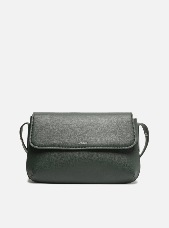 Bolsa Verde Esmeralda Tiracolo Média