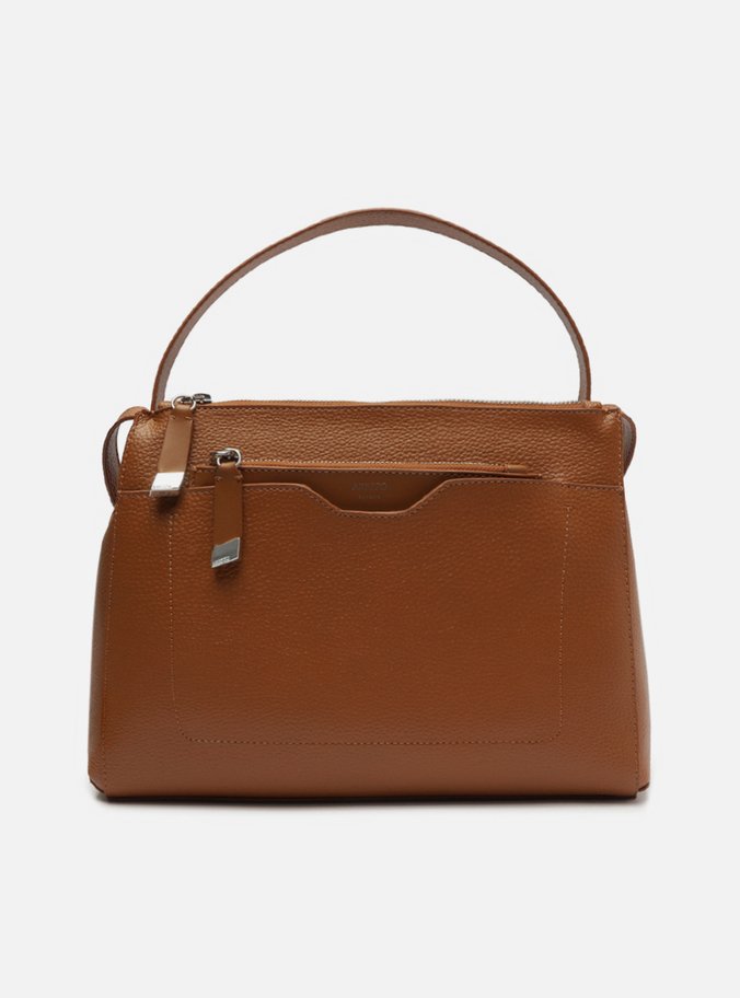 Bolsa Tote Marrom Caramel Emilly Grande