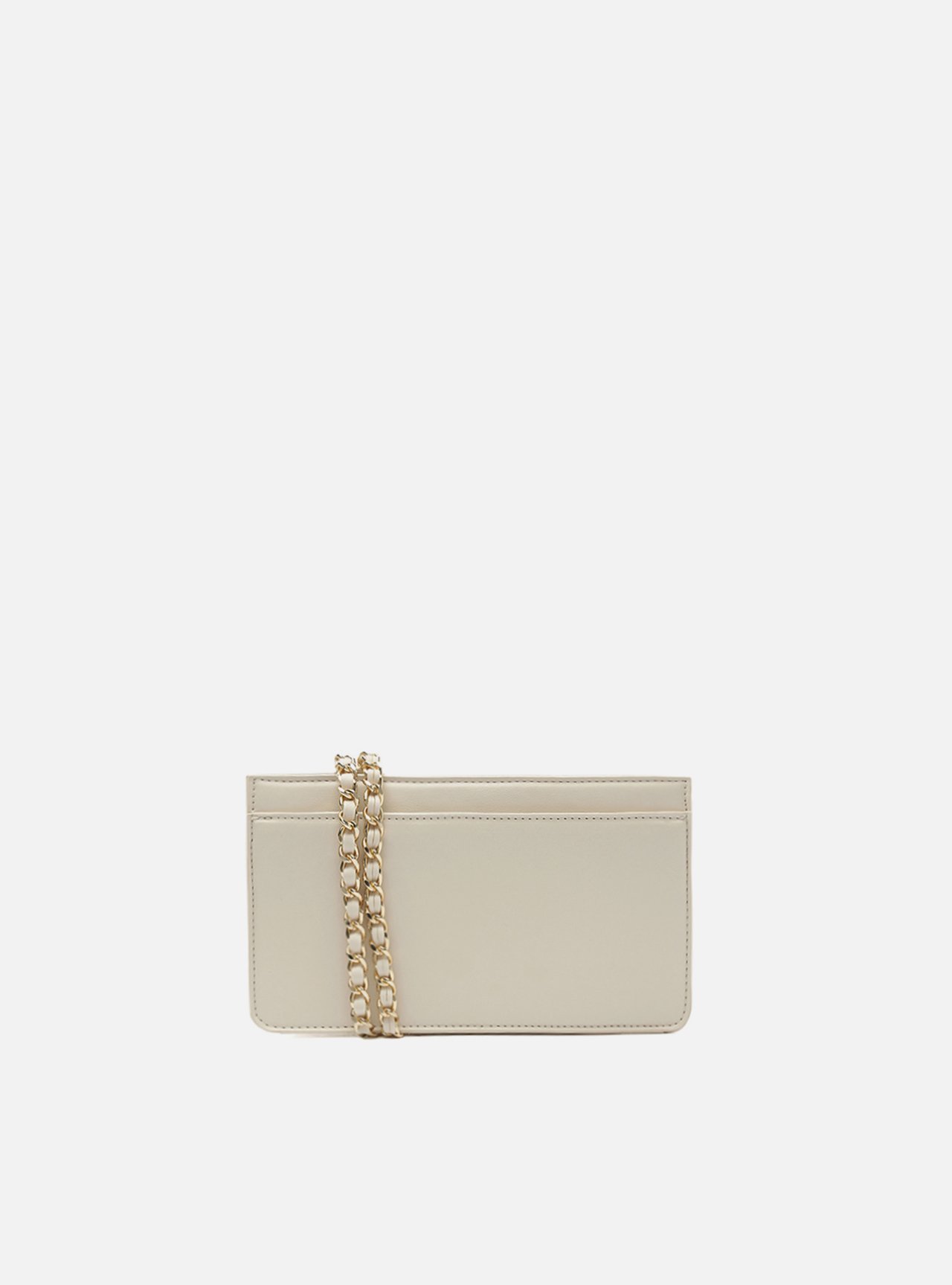 Bolsa Tiracolo Off White Matelassê Pequena Detalhe — foto 3