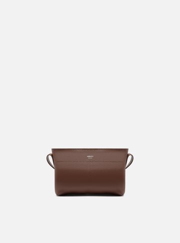 Bolsa Tiracolo Marrom Pequena
