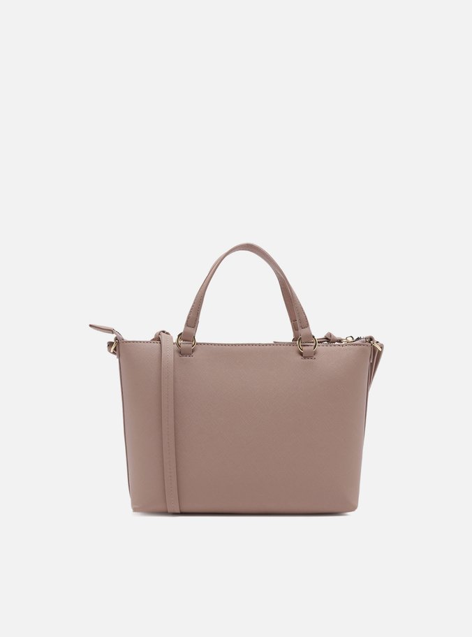 Bolsa Tote Rosa Média Bolso