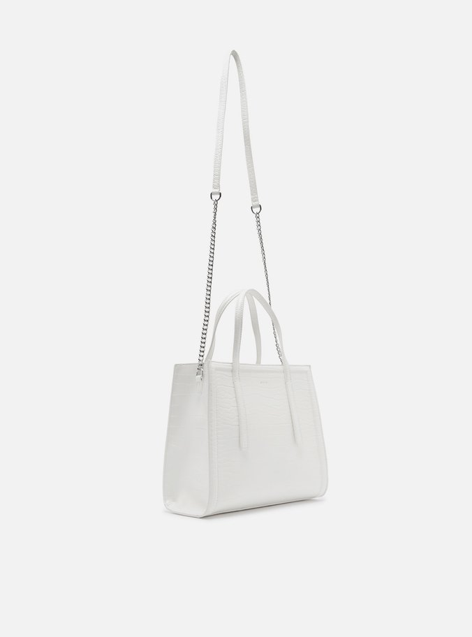 Bolsa Tote Branca Média