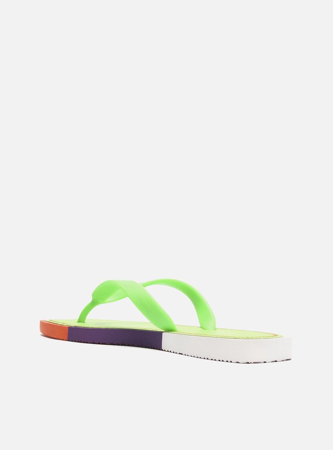Chinelo de Dedo Multicolorido Brizza
