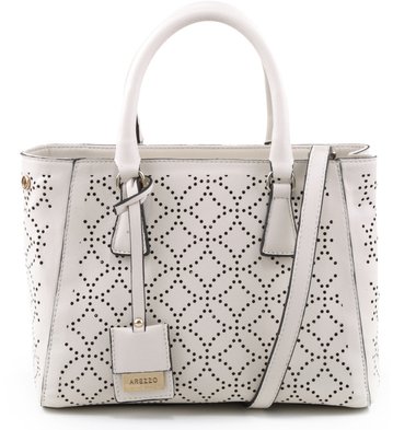 Bolsa Satchel Bella Off-White