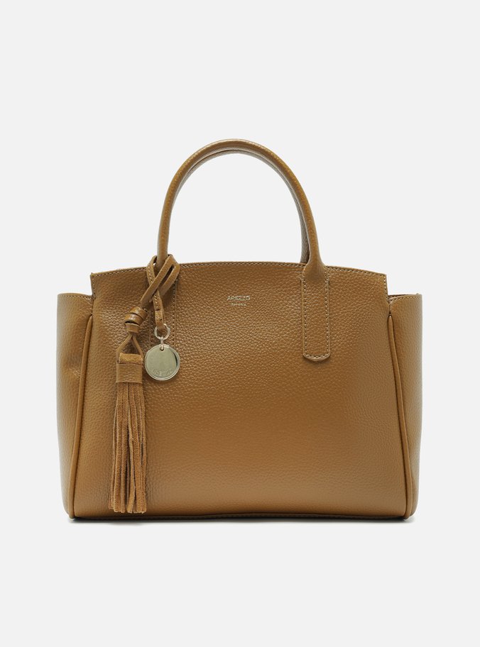 Bolsa Tote Marrom Grande Charm Barbicacho