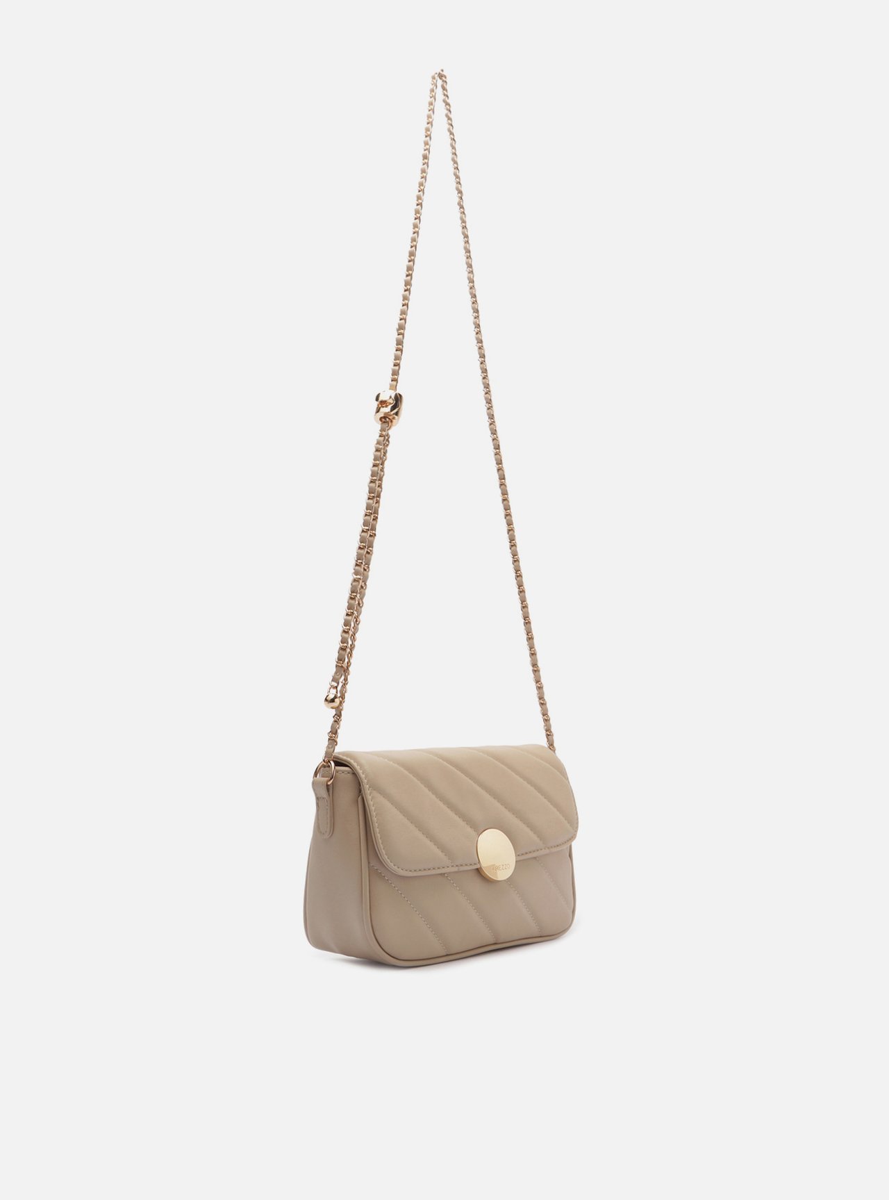 Bolsa Tiracolo Nude Média Matelassê Corrente — foto 5