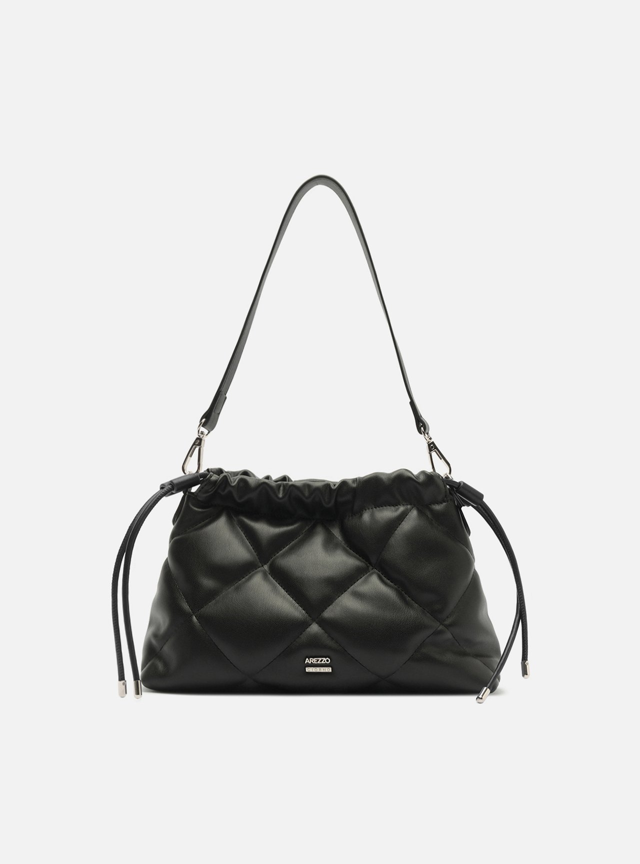 Bolsa Shoulder Preta Matelassê — foto 1