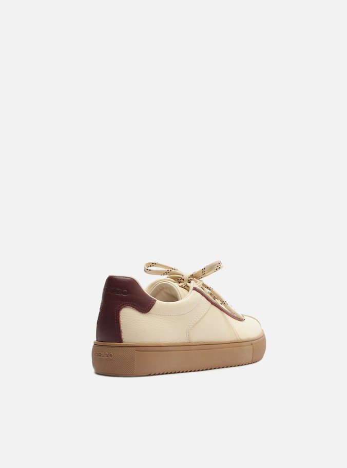 Tênis Off-White Couro Sola Baixa Básico