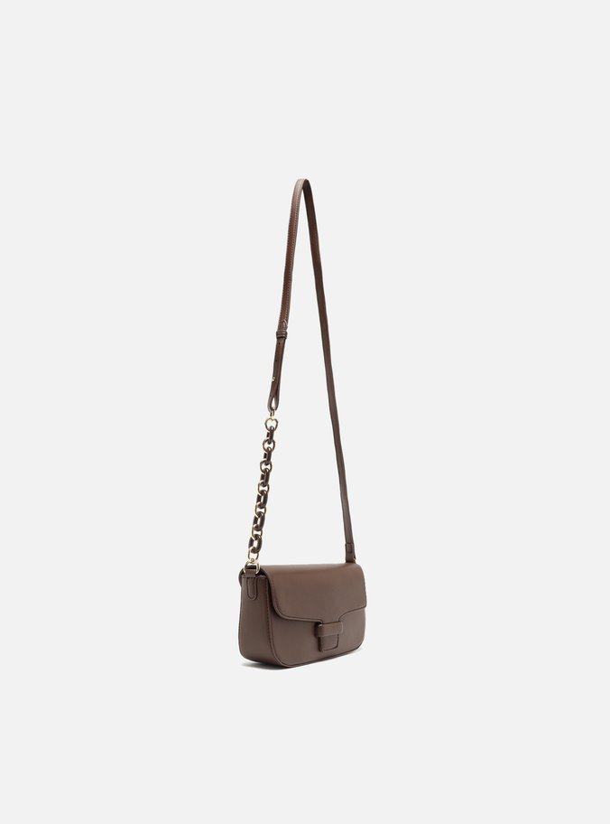 Bolsa Tiracolo Marrom Pequena