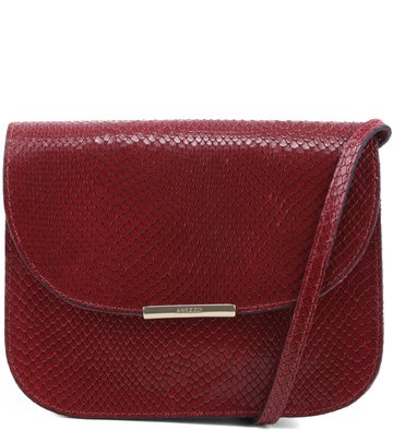 Bolsa Tiracolo Snake Vinho