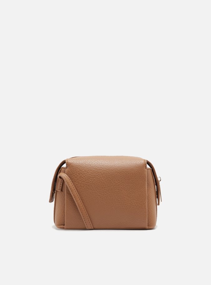 Bolsa Tiracolo Marrom Minimal