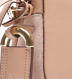 Bolsa Tiracolo Bege Couro Abbraccio Bolsa Tiracolo Bege Couro Abbraccio