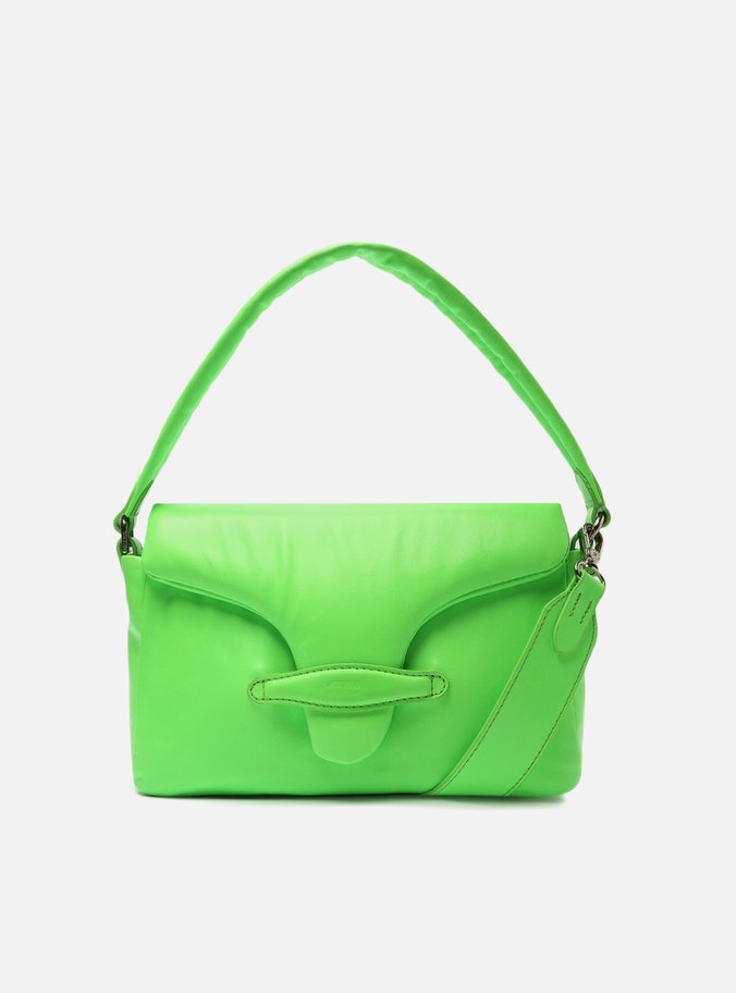 Bolsa Tiracolo Verde Couro Malu Grande