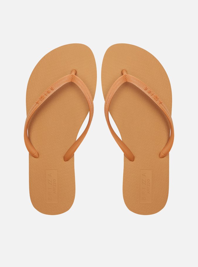 Chinelo de Dedo Laranja Ocre Essential Brizza