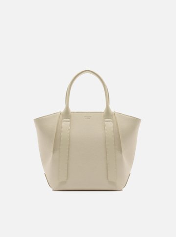 Bolsa Tote Branca Grande Logo Perfurado | Arezzo