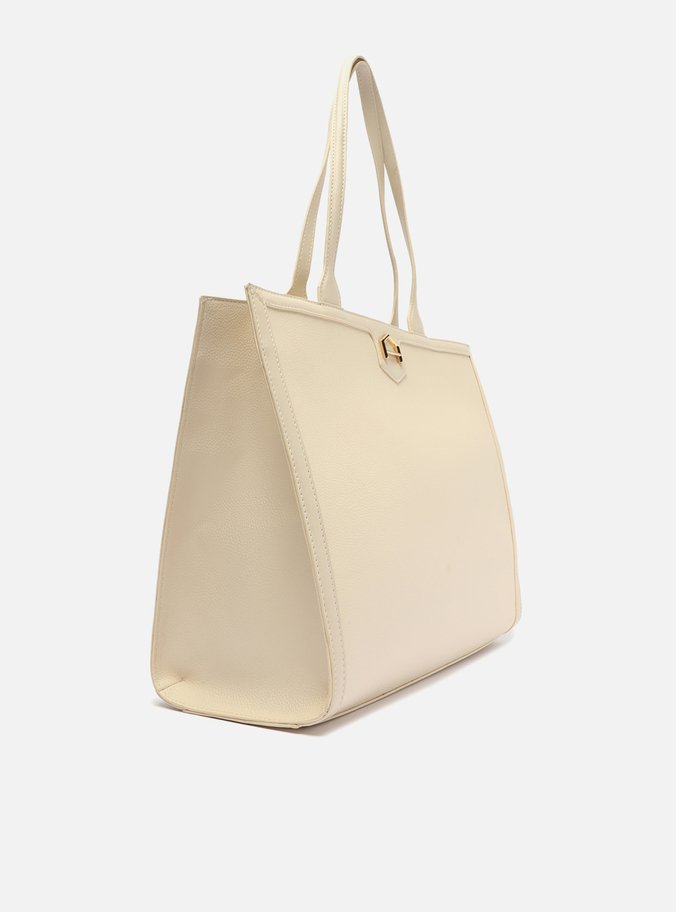 Bolsa Shopping Off-White Detalhe Grande