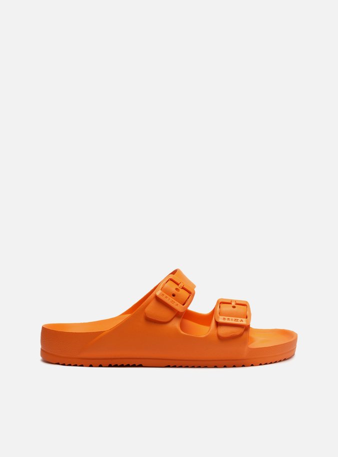 Slide Laranja Flatform Tiras Brizza