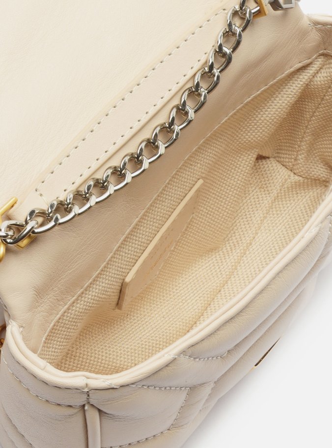 Bolsa Tiracolo Nude Couro Emma Pequena