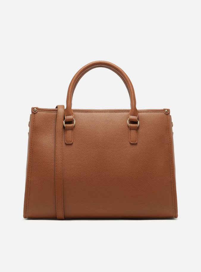Bolsa Tote Marrom Zíper