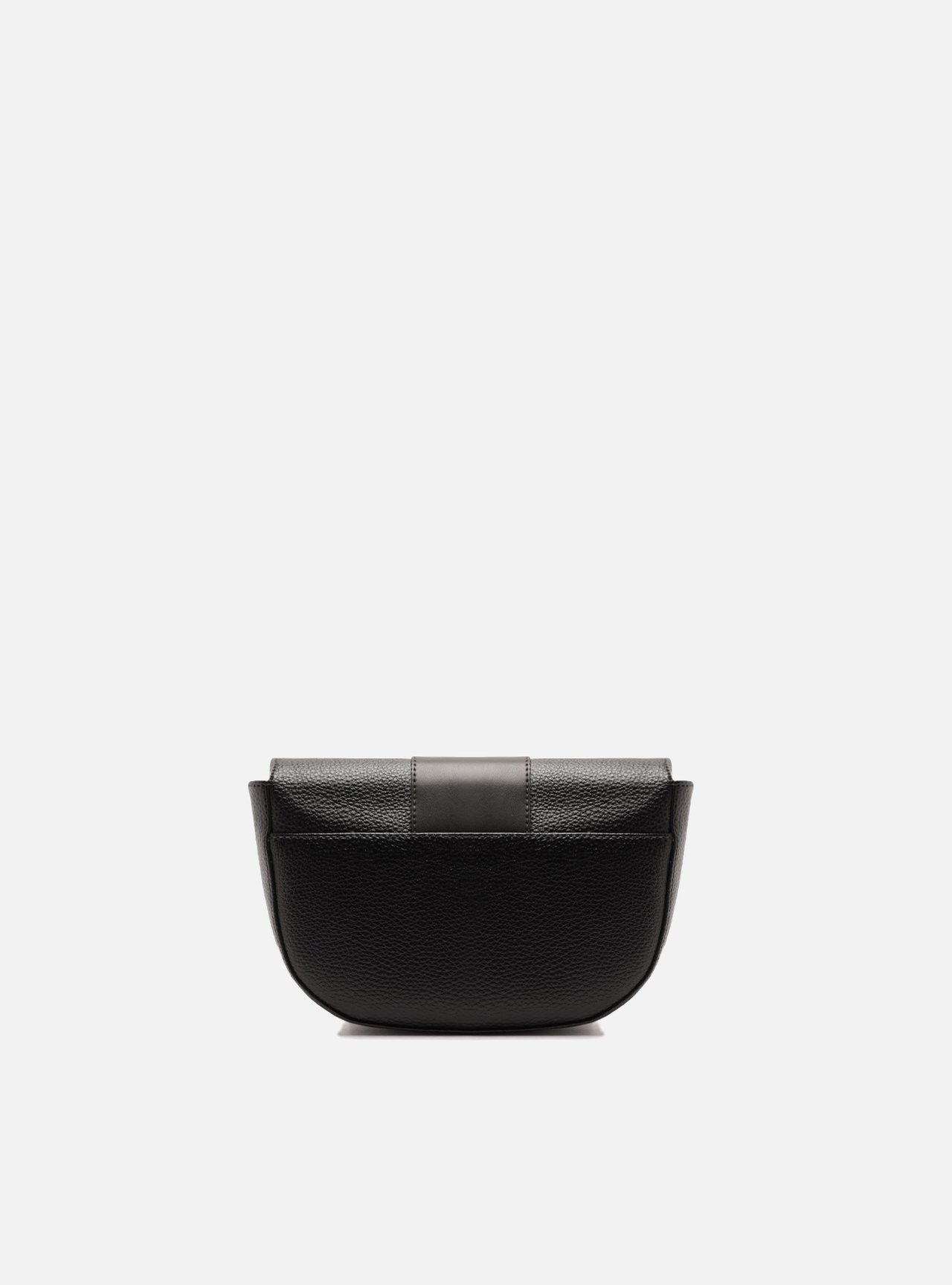 Bolsa Tiracolo Preta Pequena Nó — foto 3
