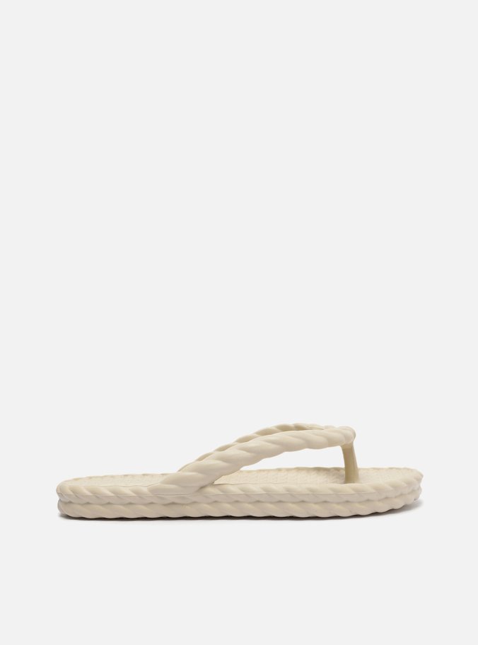 Chinelo de Dedo Off-White Marrocos Brizza