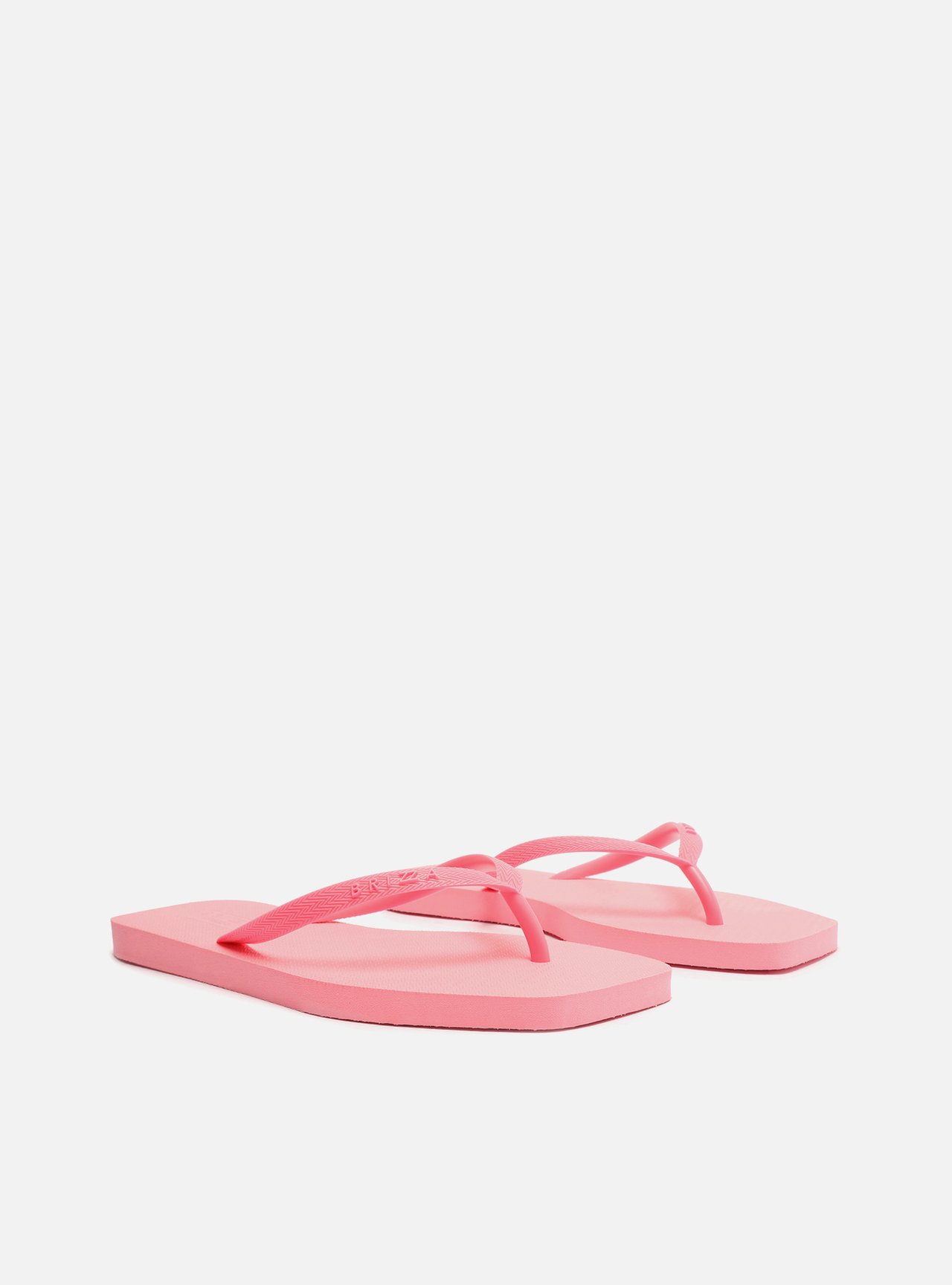 Chinelo de Dedo Rosa Básico Square Brizza — foto 4