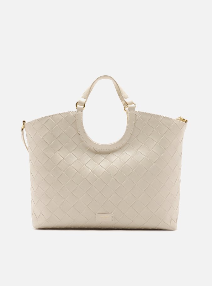 Bolsa Tote Off-White Tressê Grande Tag