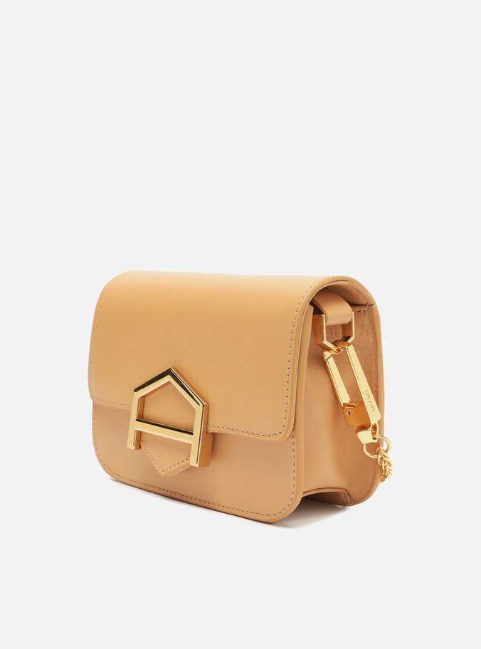 Bolsa Tiracolo Nude Couro A001 Pequena