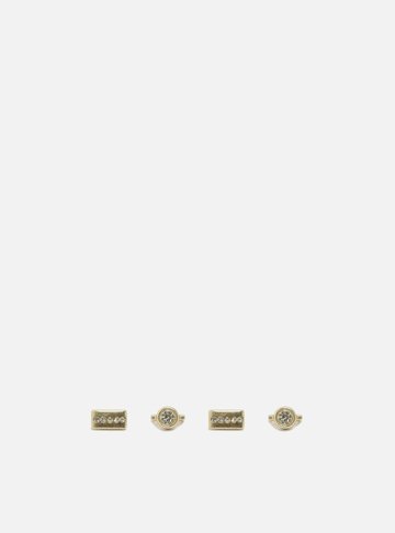 Arezzo — Kit Pins Metálicos Strass Brizza