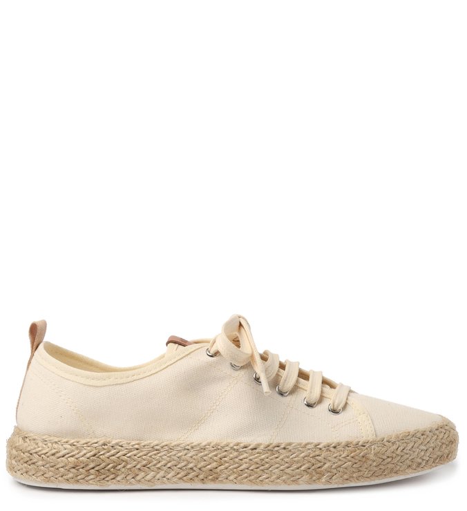 Tênis Off-White Lona Palha Cru