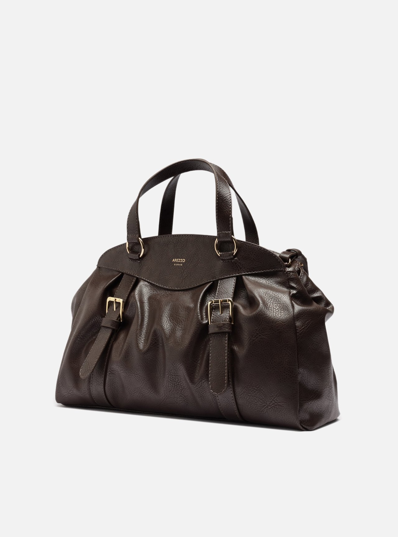 Bolsa Tote Metais Grande Franzida — foto 2