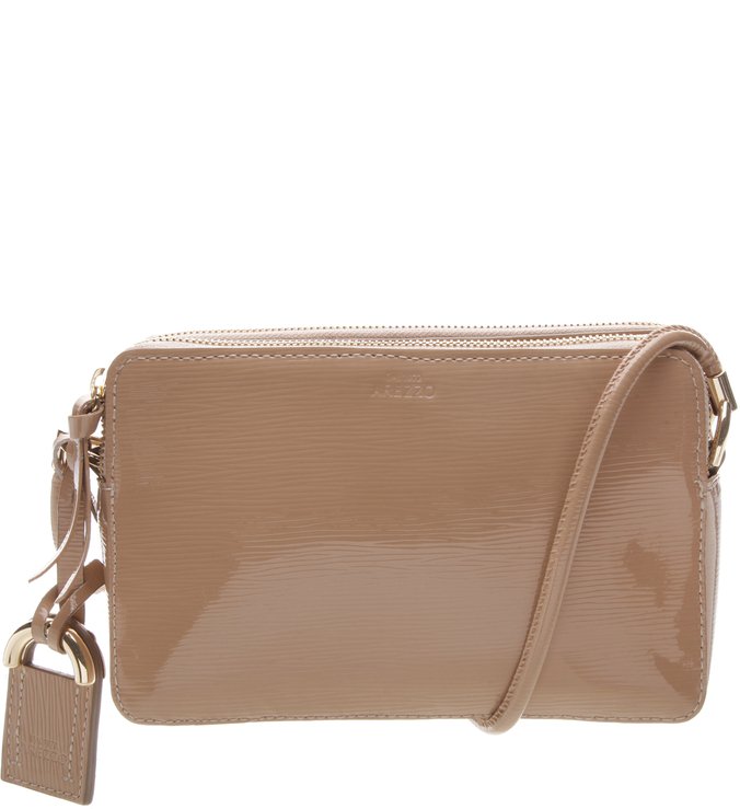 Bolsa Tiracolo Abraccio Nude Crema