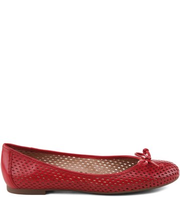 Sapatilha Perfurada Scarlet
