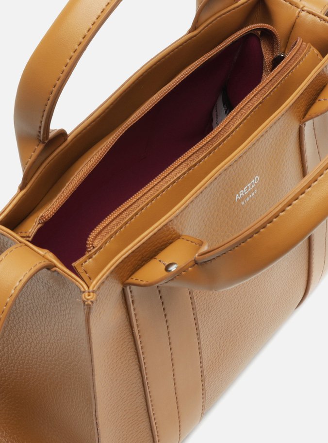 Bolsa Tote Marrom Média