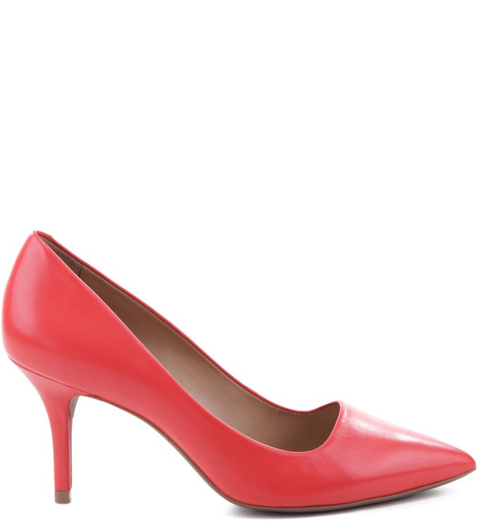 Scarpin Couro Pitanga