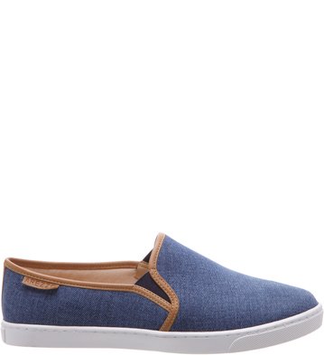 Slip-on Tecido Denim