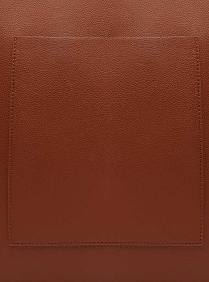 Bolsa Marrom Shopping Grande Pouch