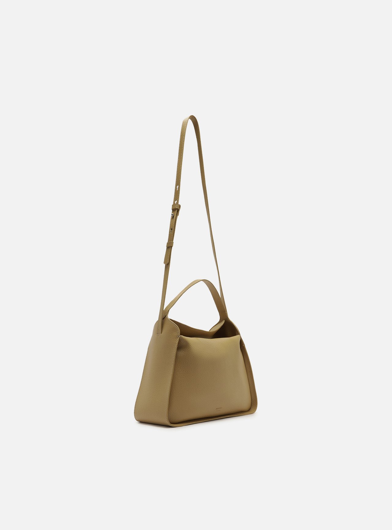 Bolsa Tote Nude Pequena Granulada — foto 5