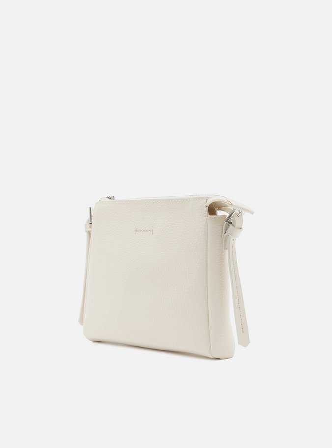 Bolsa Tiracolo Off-White Média