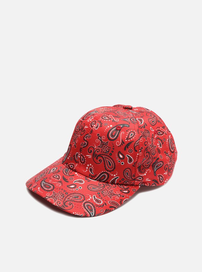 Boné Vermelho Paisley Livia