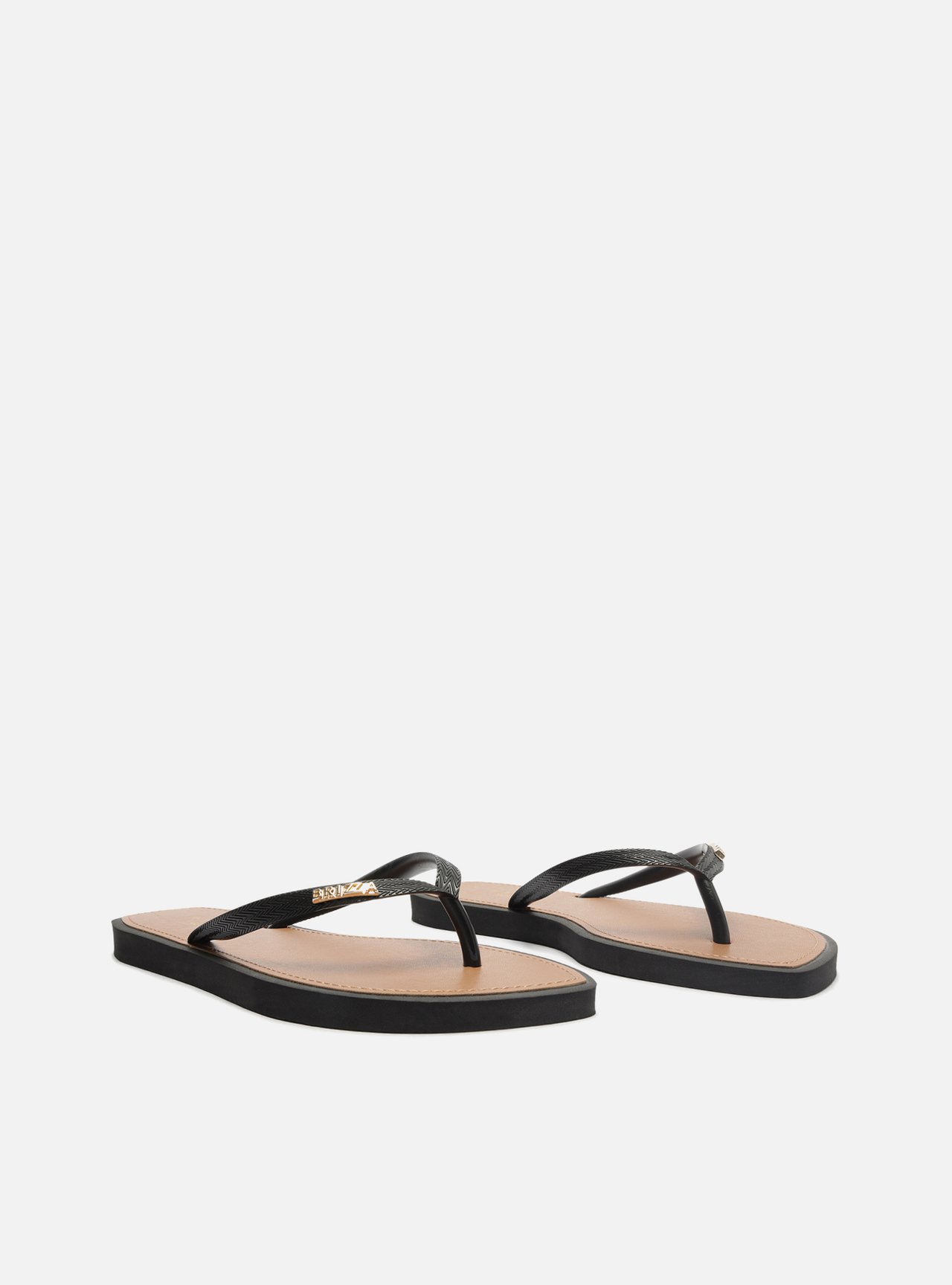 Chinelo de Dedo Preto Recouro Flash Brizza — foto 4
