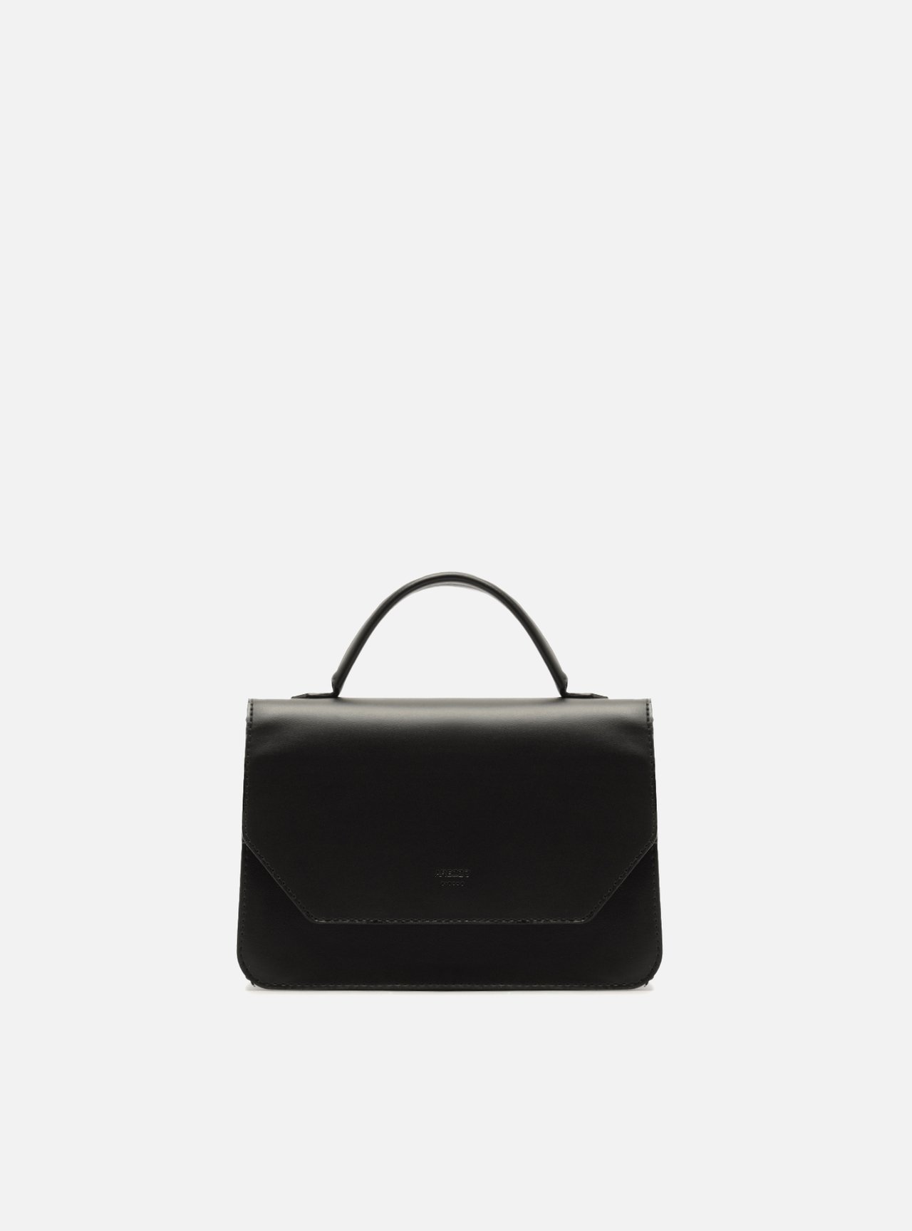 Bolsa Satchel Preta Pequena — foto 1